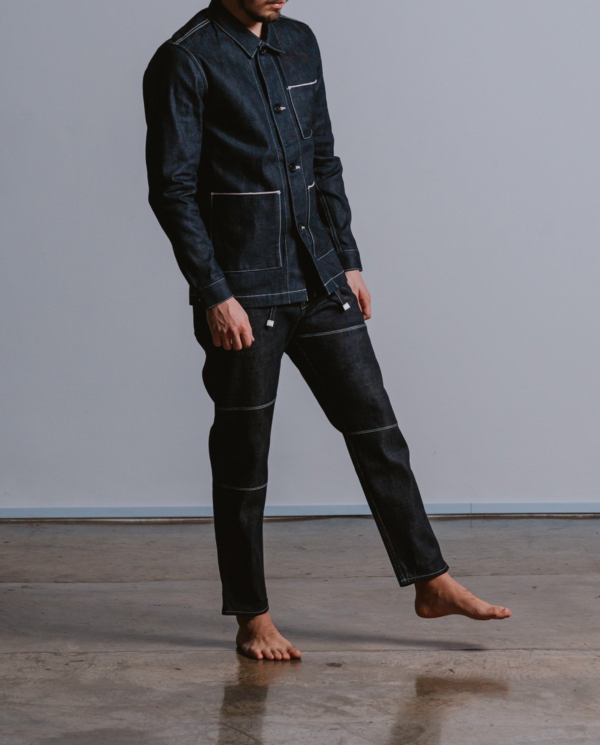 F. CLASSIC Drawstring Denim