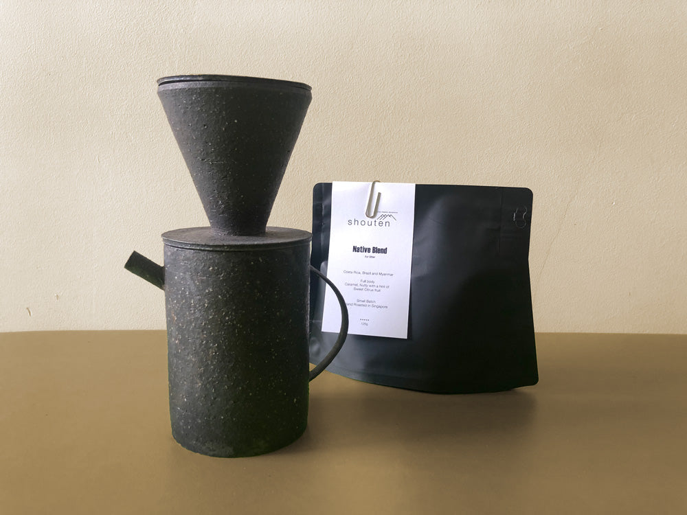 Takashi Endo And Coffee Set